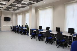 Вид от окна Компьютерный класс