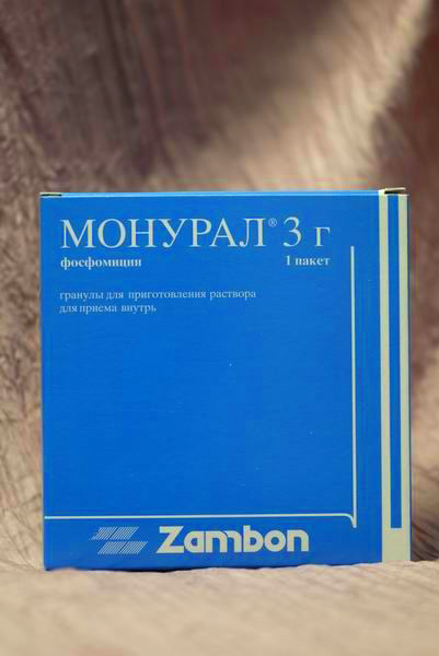 Средство при цистите Монурал