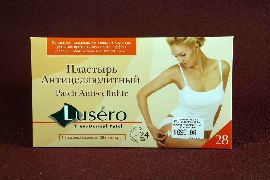 Средство при образовании целлюлита lusero Антицеллюлитный пластырь