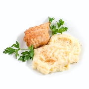  пюре с рыбой