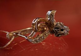  серьги с фианитом